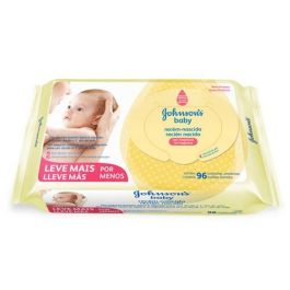 Lenço Umedecido Johnson's Baby Recém-Nascido sem Fragrância C/96 Unidades