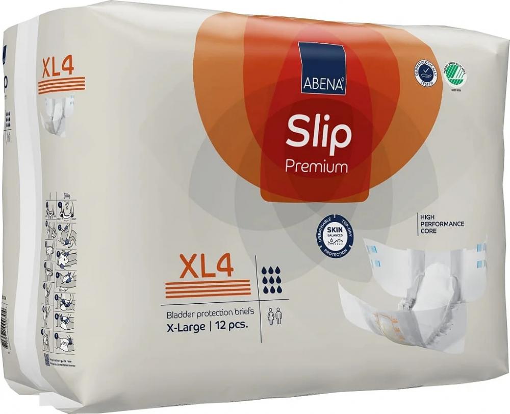 Fralda Abena Slip XL4 Premium — 12 unidades
