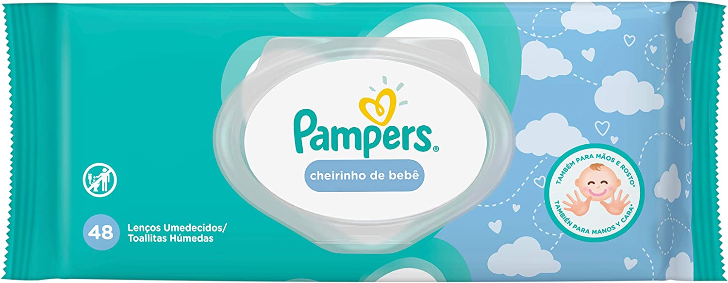 Lenço Umedecido Pampers Regular 48un